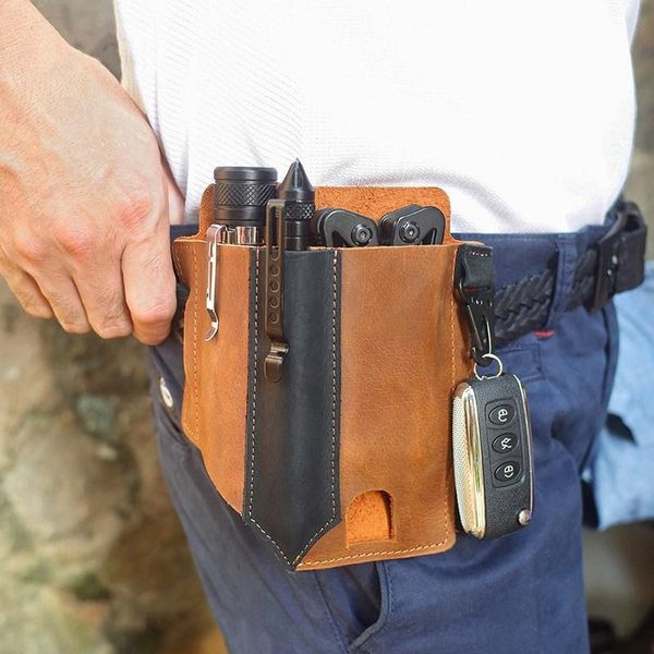 outdoor bags cowhide leather waistband tactical bag tool carrying storage belt hanging accessory field survival camping waist
outdoor bags cowhide leather waistband tactical bag tool carrying storage belt hanging accessory field survival camping waist
