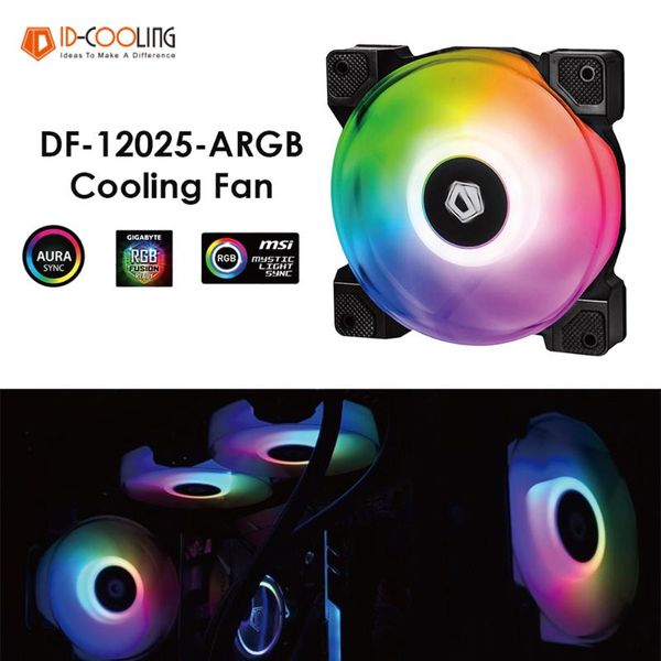 id-cooling df-12025-argb 120mm pwm pc case fan cooler radiator heatsink dual ball bearing cooling fan for pc computer chassis
id-cooling df-12025-argb 120mm pwm pc case fan cooler radiator heatsink dual ball bearing cooling fan for pc computer chassis