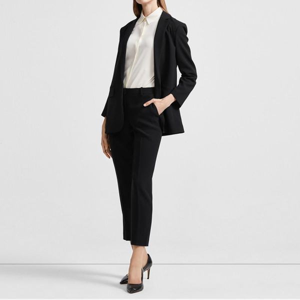 women's two piece pants elegant office work wear pant suits ol 2 sets single breasted blazer jacket & trousers suit for women set custo, White
women's two piece pants elegant office work wear pant suits ol 2 sets single breasted blazer jacket & trousers suit for women set custo, White