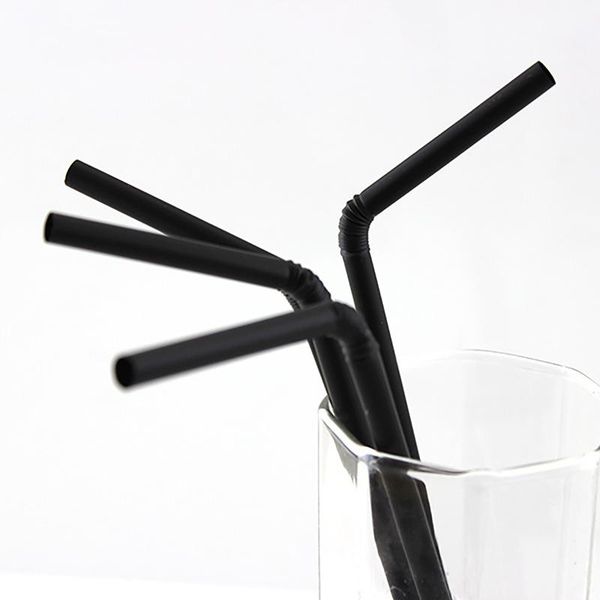 disposable dinnerware 100pcs black flexible drinking straws wedding party plastic fft
disposable dinnerware 100pcs black flexible drinking straws wedding party plastic fft