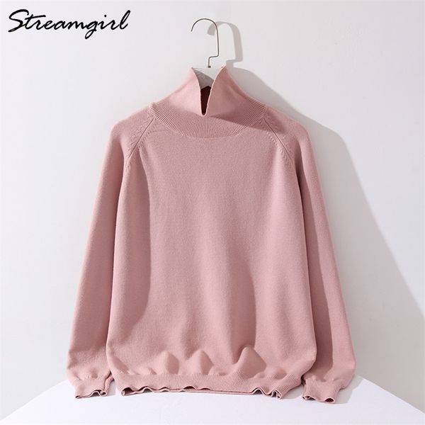 turtleneck sweaters for women autumn winter women's jumper knitted pink black cashmere sweater women turtleneck pullovers 210805, White;black
turtleneck sweaters for women autumn winter women's jumper knitted pink black cashmere sweater women turtleneck pullovers 210805, White;black