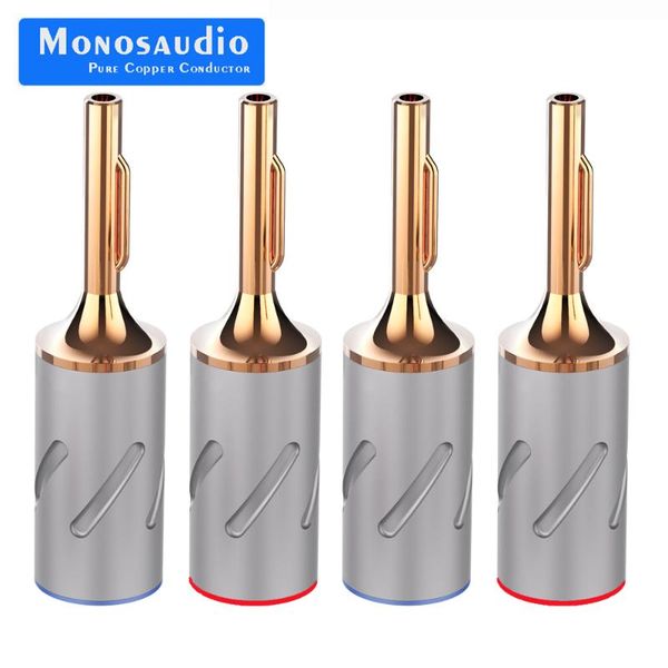 smart power plugs monosaudio b801 pure copper gold/rhodium plated banana connector hi end plug for speaker cable
smart power plugs monosaudio b801 pure copper gold/rhodium plated banana connector hi end plug for speaker cable