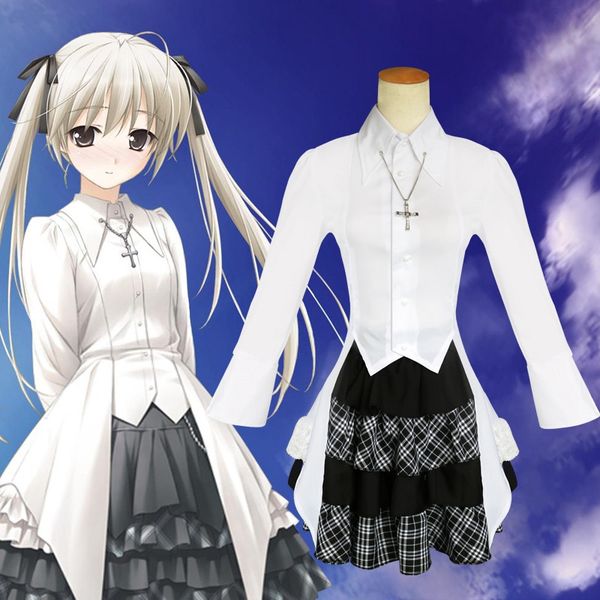 anime costumes japanese school girls cute uniform kasugano sora cosplay costume full set halloween cosplay party anime lady cosplay clothes, Black
anime costumes japanese school girls cute uniform kasugano sora cosplay costume full set halloween cosplay party anime lady cosplay clothes, Black