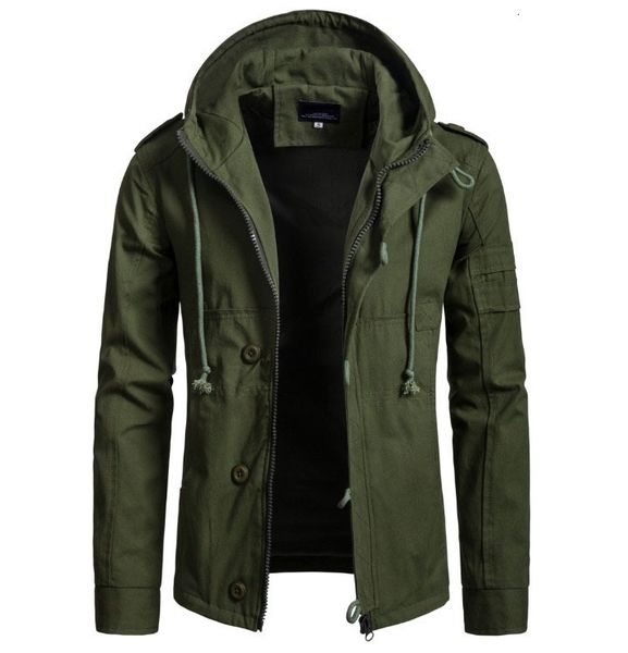 2021 new fashion brand men's jacket army green military widewaisted coat casual cotton hooded wind breaker jackets overcoat male stand, Black;brown
2021 new fashion brand men's jacket army green military widewaisted coat casual cotton hooded wind breaker jackets overcoat male stand, Black;brown