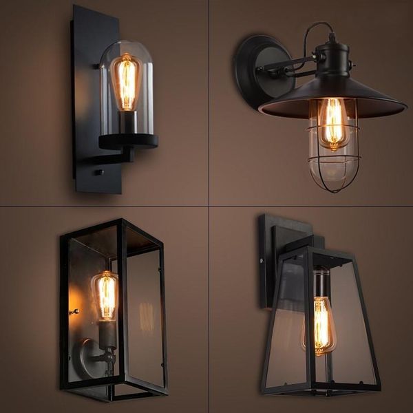 wall lamp american style retro industrial wind corridor aisle living room bedside outdoor staircase
wall lamp american style retro industrial wind corridor aisle living room bedside outdoor staircase