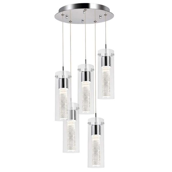 pendant lamps essence chrome 5 heads led light fixture, 11.41 inches chandelier lamp with integrated and premium bubble glass
pendant lamps essence chrome 5 heads led light fixture, 11.41 inches chandelier lamp with integrated and premium bubble glass