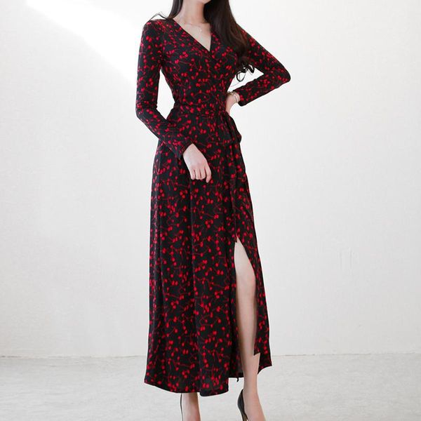 casual dresses fashion women comfortable elegant v-neck print formal dress arrival party vintage lovely simple fresh long a-line, Black;gray
casual dresses fashion women comfortable elegant v-neck print formal dress arrival party vintage lovely simple fresh long a-line, Black;gray