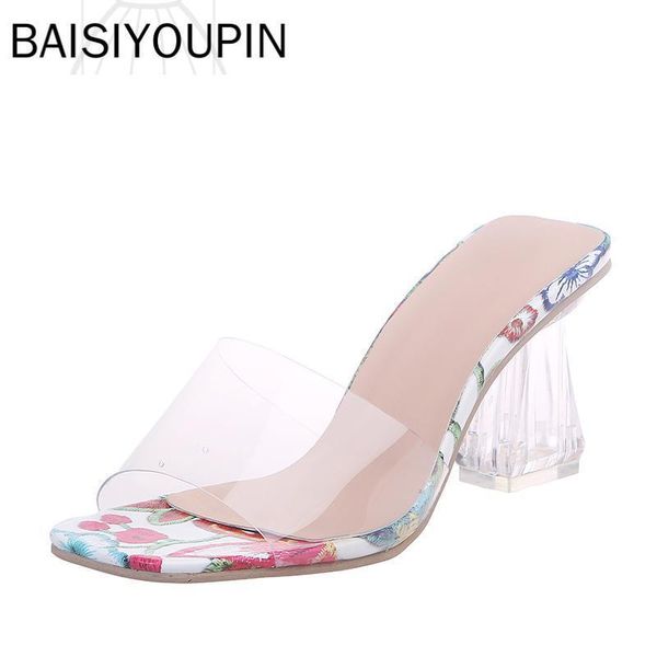 sandals clear heels slippers women summer shoes woman transparent high pumps wedding jelly buty damskie square flower print, Black
sandals clear heels slippers women summer shoes woman transparent high pumps wedding jelly buty damskie square flower print, Black