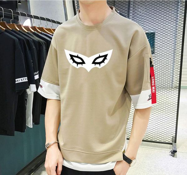 men's t-shirts game anime persona5 p5 t-shirt manga streetwear casual short sleeve teenagers cartoon t shirt, White;black
men's t-shirts game anime persona5 p5 t-shirt manga streetwear casual short sleeve teenagers cartoon t shirt, White;black