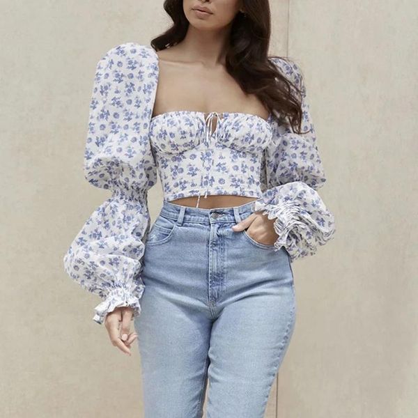 women's blouses & shirts puwd casual woman slim puff sleeve strapless cotton 2021 spring fashion ladies print girls sweet lacing, White
women's blouses & shirts puwd casual woman slim puff sleeve strapless cotton 2021 spring fashion ladies print girls sweet lacing, White
