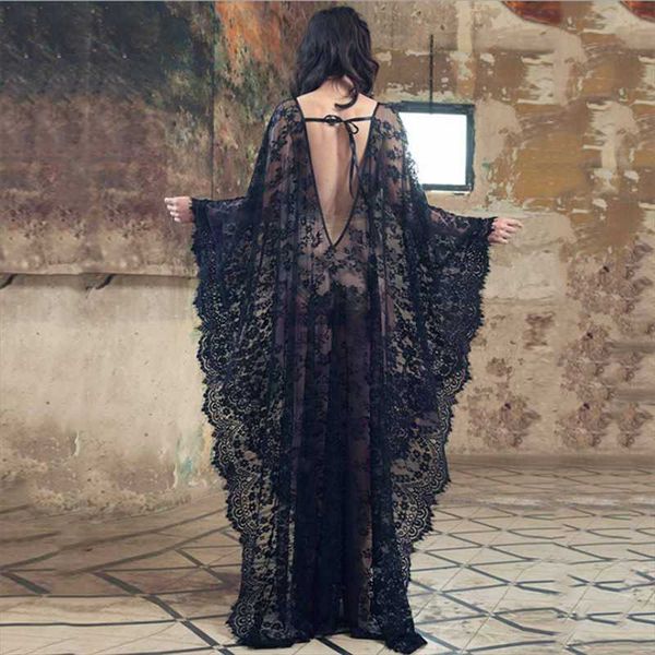women's swimwear lady transparent lace bikini cover up robe de plage backless white black pareo beach tunic kaftan saida praia
women's swimwear lady transparent lace bikini cover up robe de plage backless white black pareo beach tunic kaftan saida praia