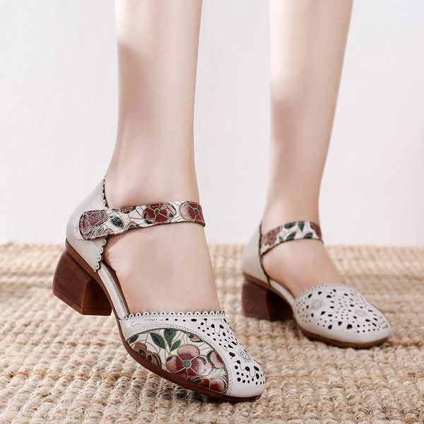 sandals genuine leather women summer shoes thick heel hallow pumps for 2021 female fashion flower, Black
sandals genuine leather women summer shoes thick heel hallow pumps for 2021 female fashion flower, Black