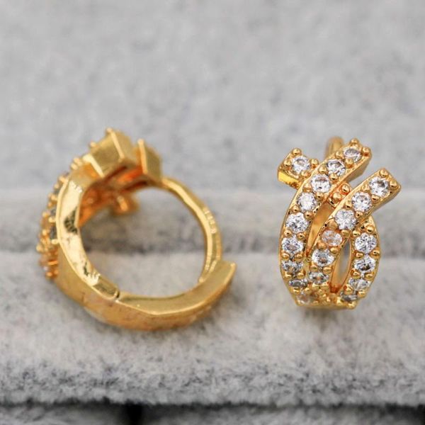hoop & huggie trendy gold copper plated round earrings white square cubic zirconia stone for women fashion jewelry accessories gift, Golden;silver
hoop & huggie trendy gold copper plated round earrings white square cubic zirconia stone for women fashion jewelry accessories gift, Golden;silver