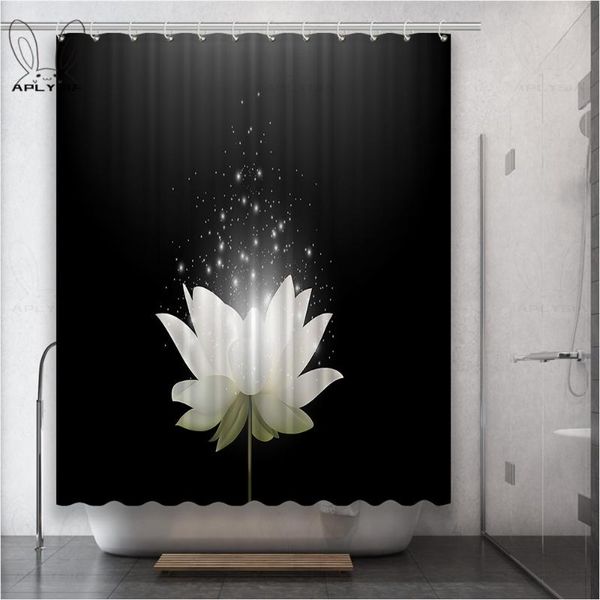 pond black lotus bouquet pink lotus white cartoon polyester fabric shower curtain for bathroom with plastic hooks
pond black lotus bouquet pink lotus white cartoon polyester fabric shower curtain for bathroom with plastic hooks