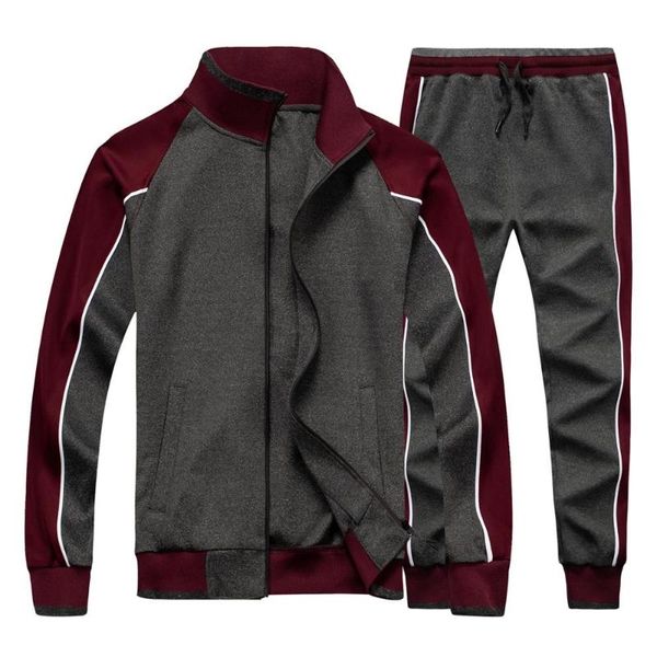 men's tracksuits men set zipper sweatshirt+pants sets male tracksuit casual track suit sportswear fitness sports suits plus size, Gray
men's tracksuits men set zipper sweatshirt+pants sets male tracksuit casual track suit sportswear fitness sports suits plus size, Gray