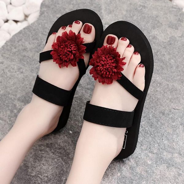 slippers summer shoes for women floral bandage 2021 fashion platform flat non slip ladies flip flops beach sandals1, Black
slippers summer shoes for women floral bandage 2021 fashion platform flat non slip ladies flip flops beach sandals1, Black