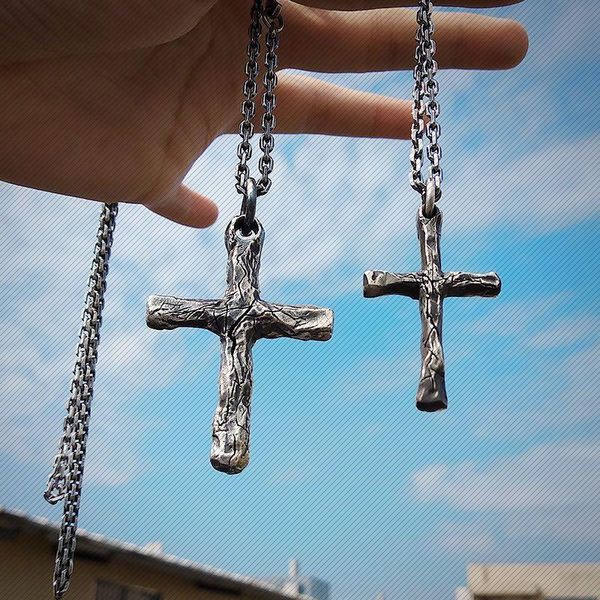 chains sterling silver cross pendant man domineering handmade retro niche design personality men's necklace
chains sterling silver cross pendant man domineering handmade retro niche design personality men's necklace