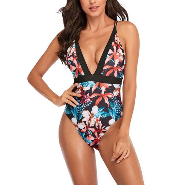summer women swimsuit floral print one-piece swimwear deep v neck lace-up cutout monokini sleeveless backless bathing suit
summer women swimsuit floral print one-piece swimwear deep v neck lace-up cutout monokini sleeveless backless bathing suit