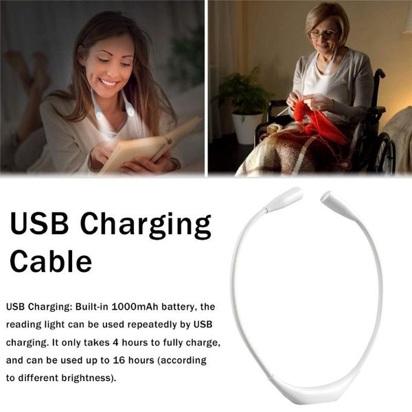book lights convenient flexible handsled neck hug light reading lamp novelty night flash camping sports practical
book lights convenient flexible handsled neck hug light reading lamp novelty night flash camping sports practical