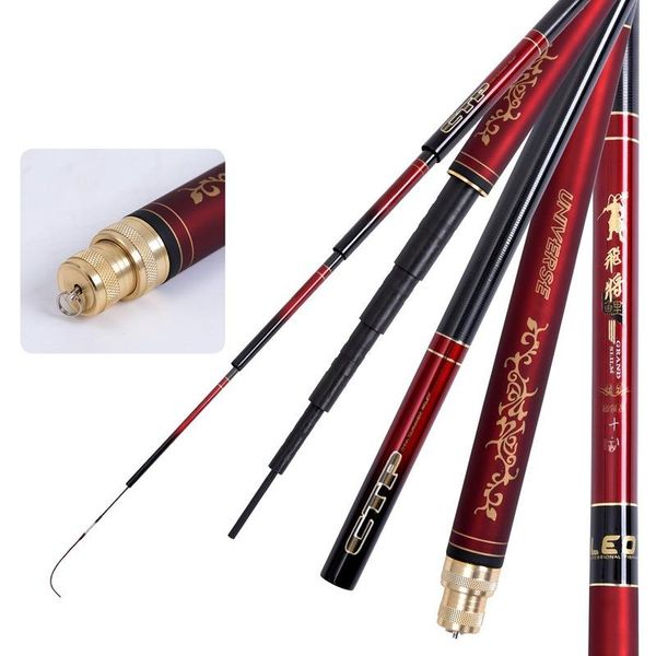 3.9-7.2m high carbon fiber portable fishing rod hand fishing tackle river stream rod scrub handle ul
3.9-7.2m high carbon fiber portable fishing rod hand fishing tackle river stream rod scrub handle ul