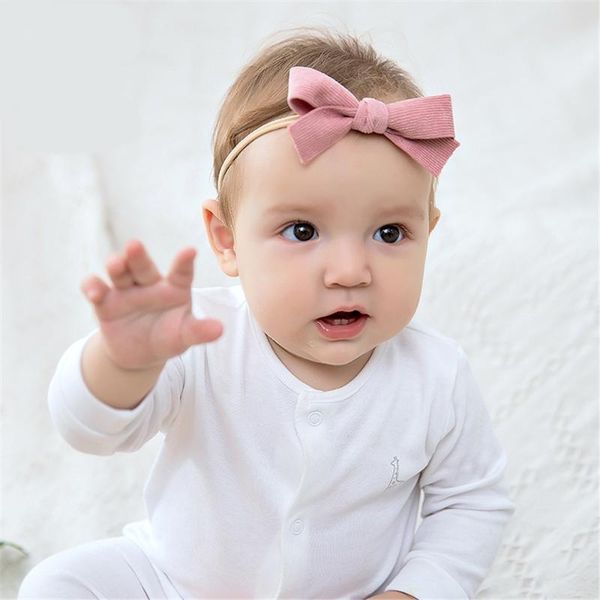 hair accessories cute girl corduroy baby bows headband elastic nylon hairbands for kids born girls fresh style headwear, Slivery;white
hair accessories cute girl corduroy baby bows headband elastic nylon hairbands for kids born girls fresh style headwear, Slivery;white