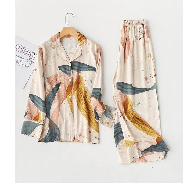2020 new womens pajamas leaf printing pijamas short sleeve pants pyjamas loungewear sleepwear home sleep set, Black;red
2020 new womens pajamas leaf printing pijamas short sleeve pants pyjamas loungewear sleepwear home sleep set, Black;red