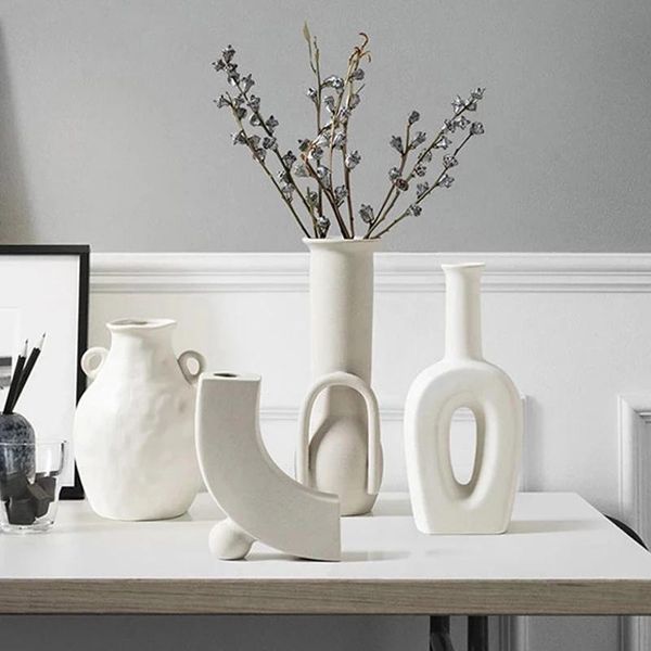 vases european style simple ceramic vase decoration dried flower arrangement living room creative home
vases european style simple ceramic vase decoration dried flower arrangement living room creative home