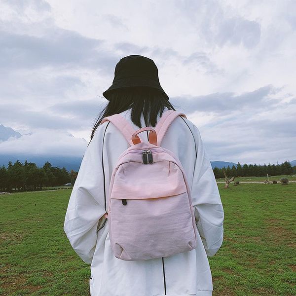 backpack simple style neutral shoulder bag solid color large capacity student female 2021 wild travel waterproof leisure
backpack simple style neutral shoulder bag solid color large capacity student female 2021 wild travel waterproof leisure