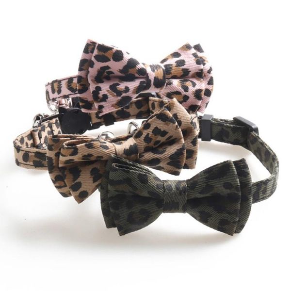 cat collars & leads fashion leopard print pet dogs cute bow metal buckle puppy collar cotton fabric bell pets accessories
cat collars & leads fashion leopard print pet dogs cute bow metal buckle puppy collar cotton fabric bell pets accessories