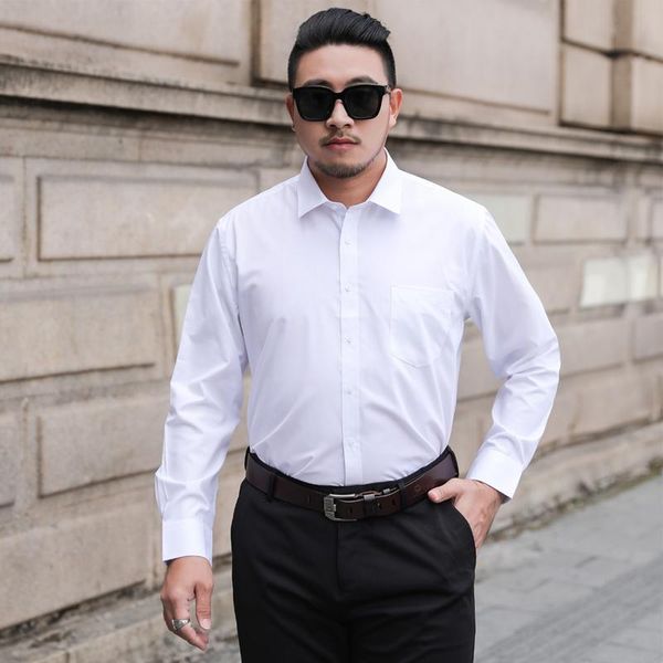 men's dress shirts long sleeve formal for men solid color clothing 6xl 7xl 8xl plus size white button up business blouses, White;black
men's dress shirts long sleeve formal for men solid color clothing 6xl 7xl 8xl plus size white button up business blouses, White;black