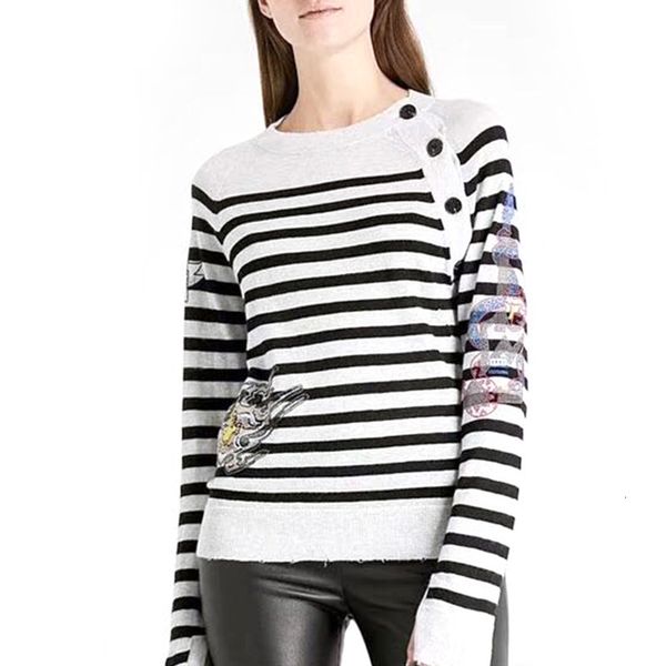 2021 spring and autumn new trend casual cashmere knitted sweater buttons fashion all-match gbeb, White;black
2021 spring and autumn new trend casual cashmere knitted sweater buttons fashion all-match gbeb, White;black