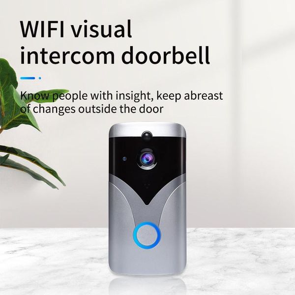 pir human body detect two-way intercom wireless door bell wifi video doorbell smart security hd camera visual intercom door bell
pir human body detect two-way intercom wireless door bell wifi video doorbell smart security hd camera visual intercom door bell