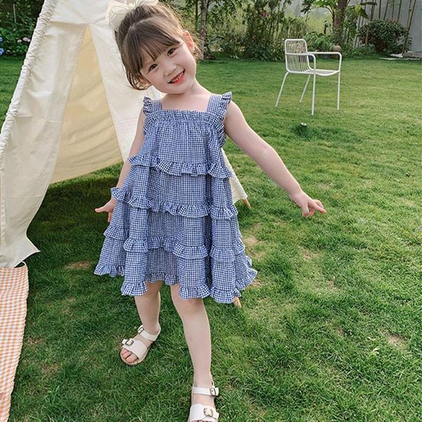 girl's dresses summer girls dress children's clothing toddler baby kids suspender plaid vest lace stitching cake princess, Red;yellow
girl's dresses summer girls dress children's clothing toddler baby kids suspender plaid vest lace stitching cake princess, Red;yellow