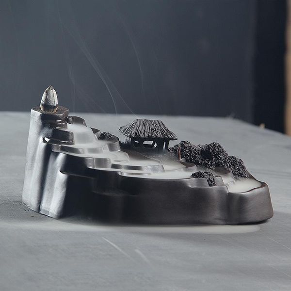 fragrance lamps huanglong scenic backflow incense burner black pottery buddhism fengshui decoration home ornaments birthday gift for friend
fragrance lamps huanglong scenic backflow incense burner black pottery buddhism fengshui decoration home ornaments birthday gift for friend