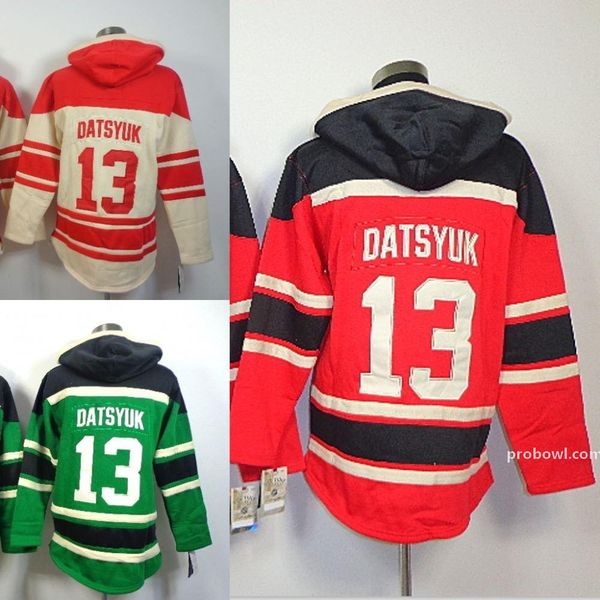 2016, 2015 authentic #13 pavel datsyuk old time detroit hockey hoodie jersey sweatshirt jerseys/ stitched size s-3xl, Black;red
2016, 2015 authentic #13 pavel datsyuk old time detroit hockey hoodie jersey sweatshirt jerseys/ stitched size s-3xl, Black;red