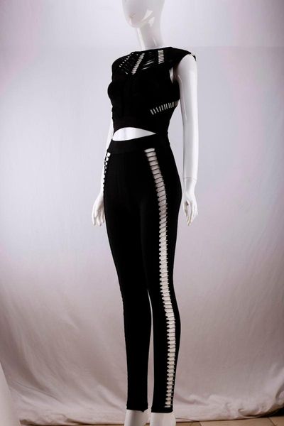 women's jumpsuits & rompers elegant women 2021 black round neck sleeveless off shoulder bodycon bandage wholesale, Black;white
women's jumpsuits & rompers elegant women 2021 black round neck sleeveless off shoulder bodycon bandage wholesale, Black;white