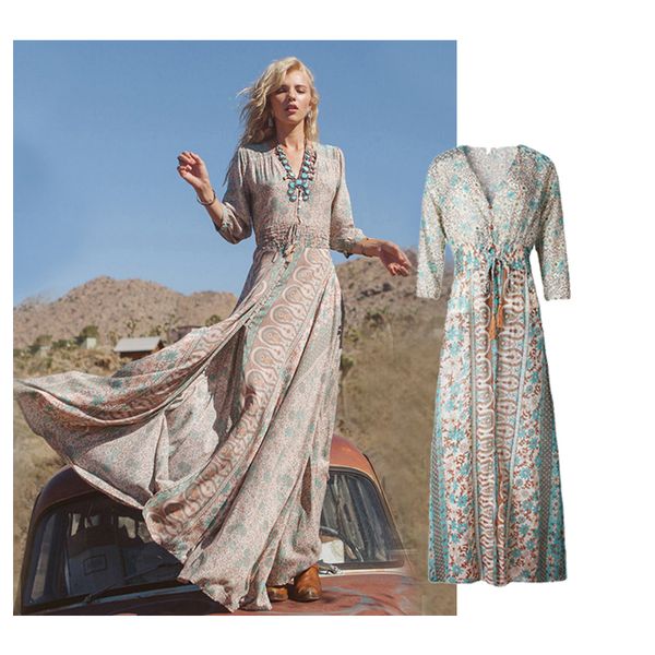 bohemian fringed print dress spring and summer european and american french print dress women for women sale, Black;gray
bohemian fringed print dress spring and summer european and american french print dress women for women sale, Black;gray