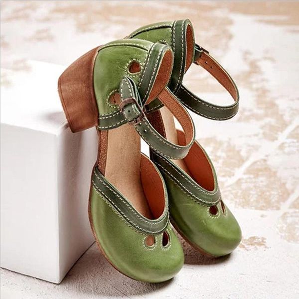 dress shoes 2021 women summer mid heel hollow out casual sandals ladies pumps ankle block buckle straps female sapato feminino, Black
dress shoes 2021 women summer mid heel hollow out casual sandals ladies pumps ankle block buckle straps female sapato feminino, Black