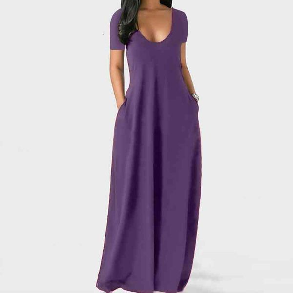 plus size women long dress solid v-neck pockets short sleeve dress casual beach dresses ladies sundress party dresses, Black;gray
plus size women long dress solid v-neck pockets short sleeve dress casual beach dresses ladies sundress party dresses, Black;gray