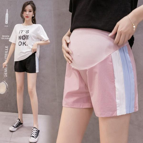 maternity bottoms 986# leisure pants summer fashion chiffon color block shorts elastic waist for pregnant women belly support, White
maternity bottoms 986# leisure pants summer fashion chiffon color block shorts elastic waist for pregnant women belly support, White