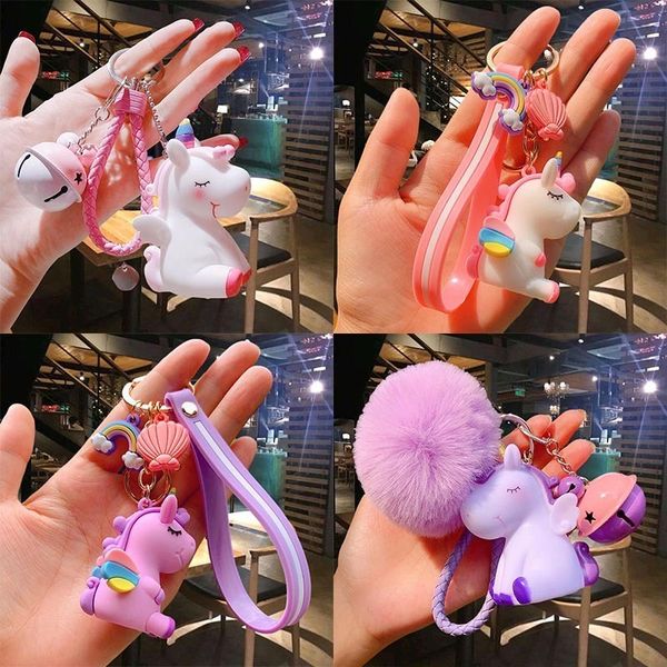 new cute unicorn cartoon doll creative plush bag pendant female car key chain gifta1, Silver
new cute unicorn cartoon doll creative plush bag pendant female car key chain gifta1, Silver