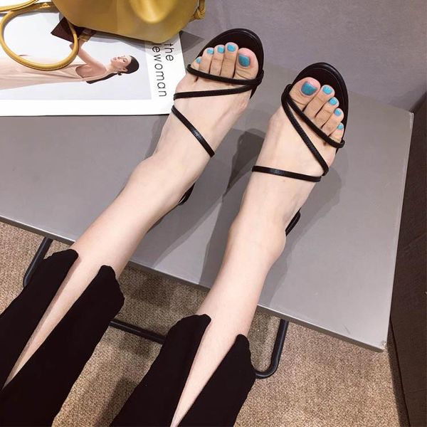 sandals 2021 summer style stiletto heels with fashionable square toe fairy high open, Black
sandals 2021 summer style stiletto heels with fashionable square toe fairy high open, Black