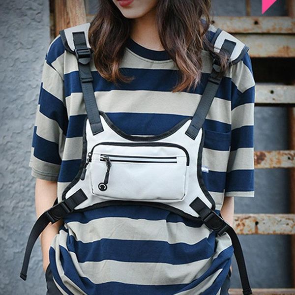 waist bags functional tactical chest bag fashion hip hop vest streetwear run movement pack women reflective rig
waist bags functional tactical chest bag fashion hip hop vest streetwear run movement pack women reflective rig