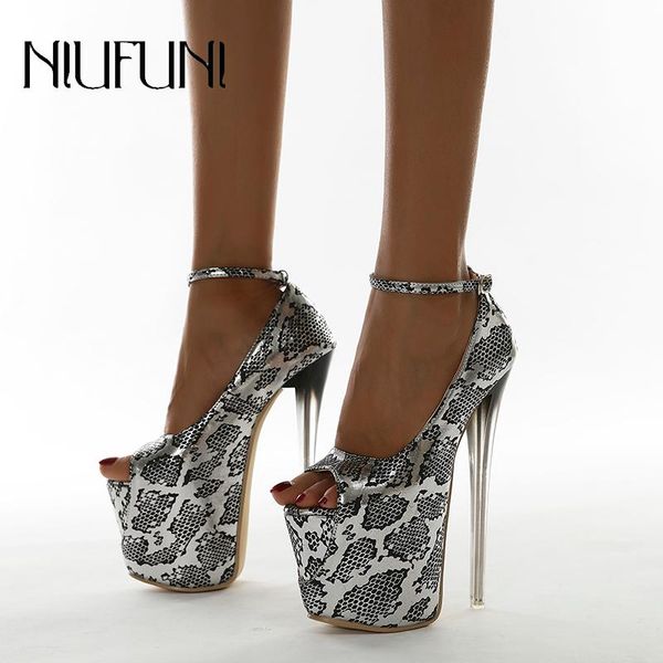 plus size 42 women snake pattern platform sandals peep toe stiletto ultra 19cm high heels buckle model wedding shoes for women, Black
plus size 42 women snake pattern platform sandals peep toe stiletto ultra 19cm high heels buckle model wedding shoes for women, Black