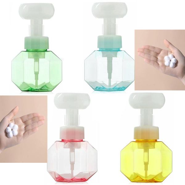 liquid soap dispenser 1pc flower-shaped foaming pump empty bottle plastic clear shower gel hand storage bottles
liquid soap dispenser 1pc flower-shaped foaming pump empty bottle plastic clear shower gel hand storage bottles