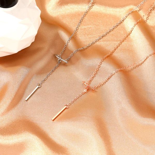 pendant necklaces women's long knotted necklace hanging cold wind bowknot sweater chain for women female gift#f, Silver
pendant necklaces women's long knotted necklace hanging cold wind bowknot sweater chain for women female gift#f, Silver