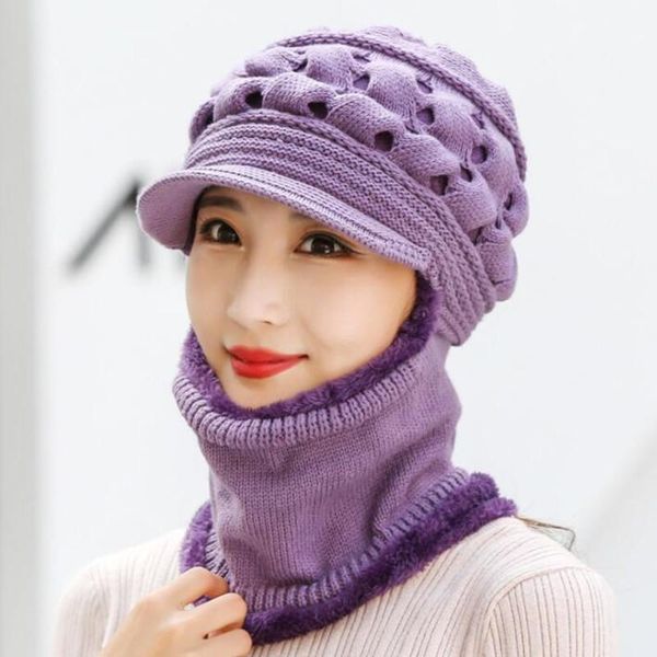 beanie/skull caps 2021 winter women's warm beanies plus velvet thicken thermal knitted woolen hats cold proof ski cap sports women hat, Blue;gray
beanie/skull caps 2021 winter women's warm beanies plus velvet thicken thermal knitted woolen hats cold proof ski cap sports women hat, Blue;gray