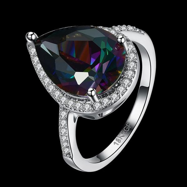 wedding rings water drop ring silver color overlay rainbow mystic cubic zirconia for women anniversary jewellery size 6 7 8 ar2038, Slivery;golden
wedding rings water drop ring silver color overlay rainbow mystic cubic zirconia for women anniversary jewellery size 6 7 8 ar2038, Slivery;golden