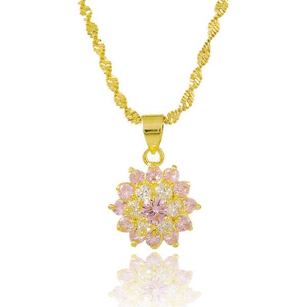 chokers luxury 24k real gold necklace electroplating inlaid zircon powder crystal for woman charm jewelry gift, Golden;silver
chokers luxury 24k real gold necklace electroplating inlaid zircon powder crystal for woman charm jewelry gift, Golden;silver