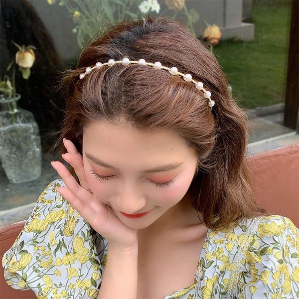 hair clips & barrettes small fresh hole headband with pearl girl out 2021 broken retro french super fairy headdress, Golden;silver
hair clips & barrettes small fresh hole headband with pearl girl out 2021 broken retro french super fairy headdress, Golden;silver